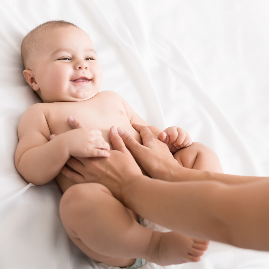 benefici massaggio infantile contatto
